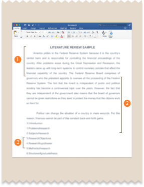 literature review example literature review example
